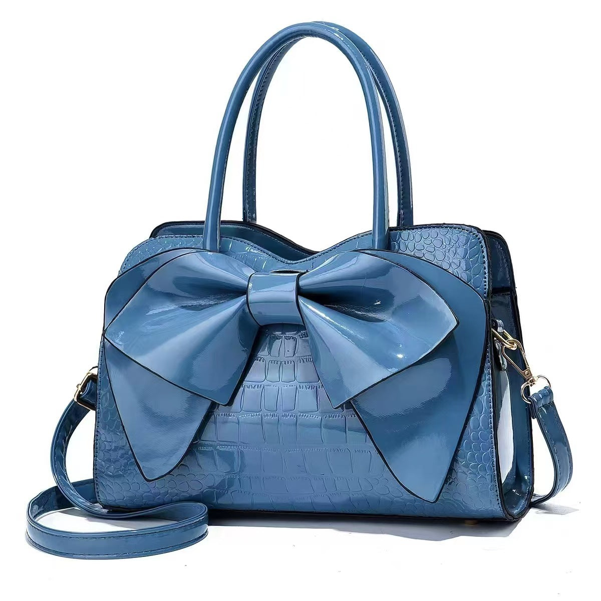 Women's Simple Elegant Western Style Shoulder Crossbody Handbag
