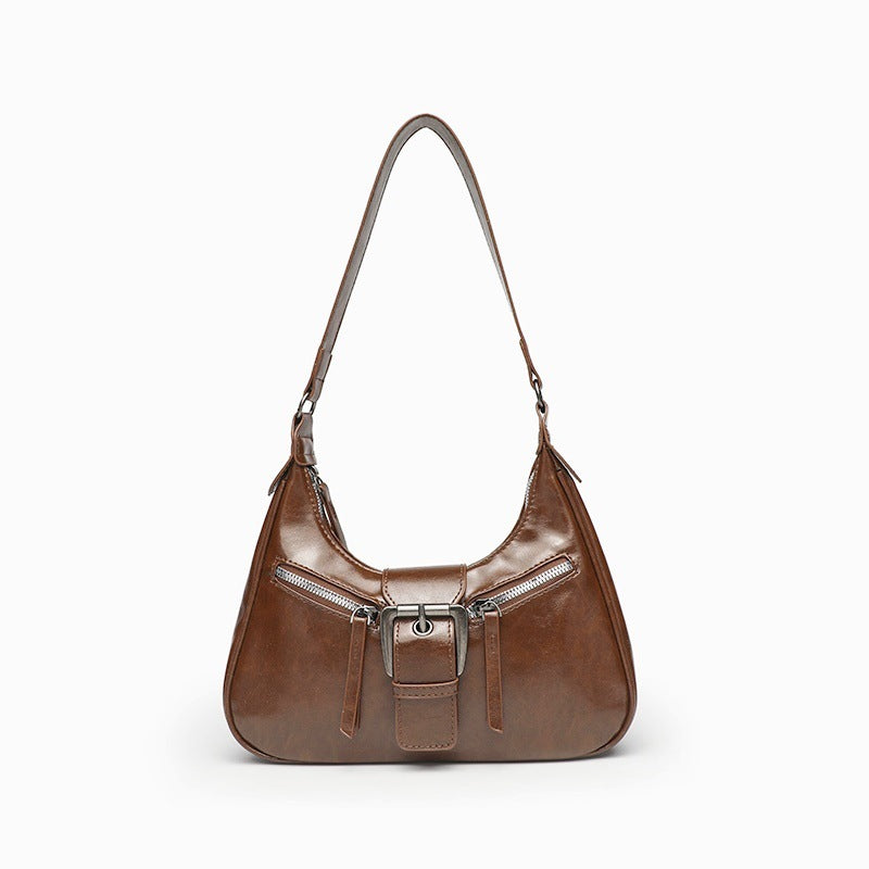 Retro Biker's Women's Shoulder Messenger Bag