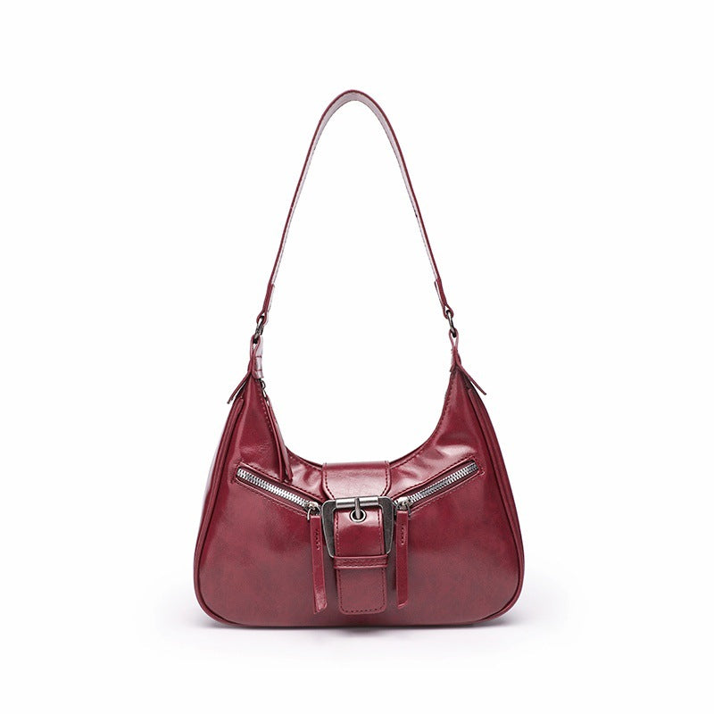 Retro Biker's Women's Shoulder Messenger Bag